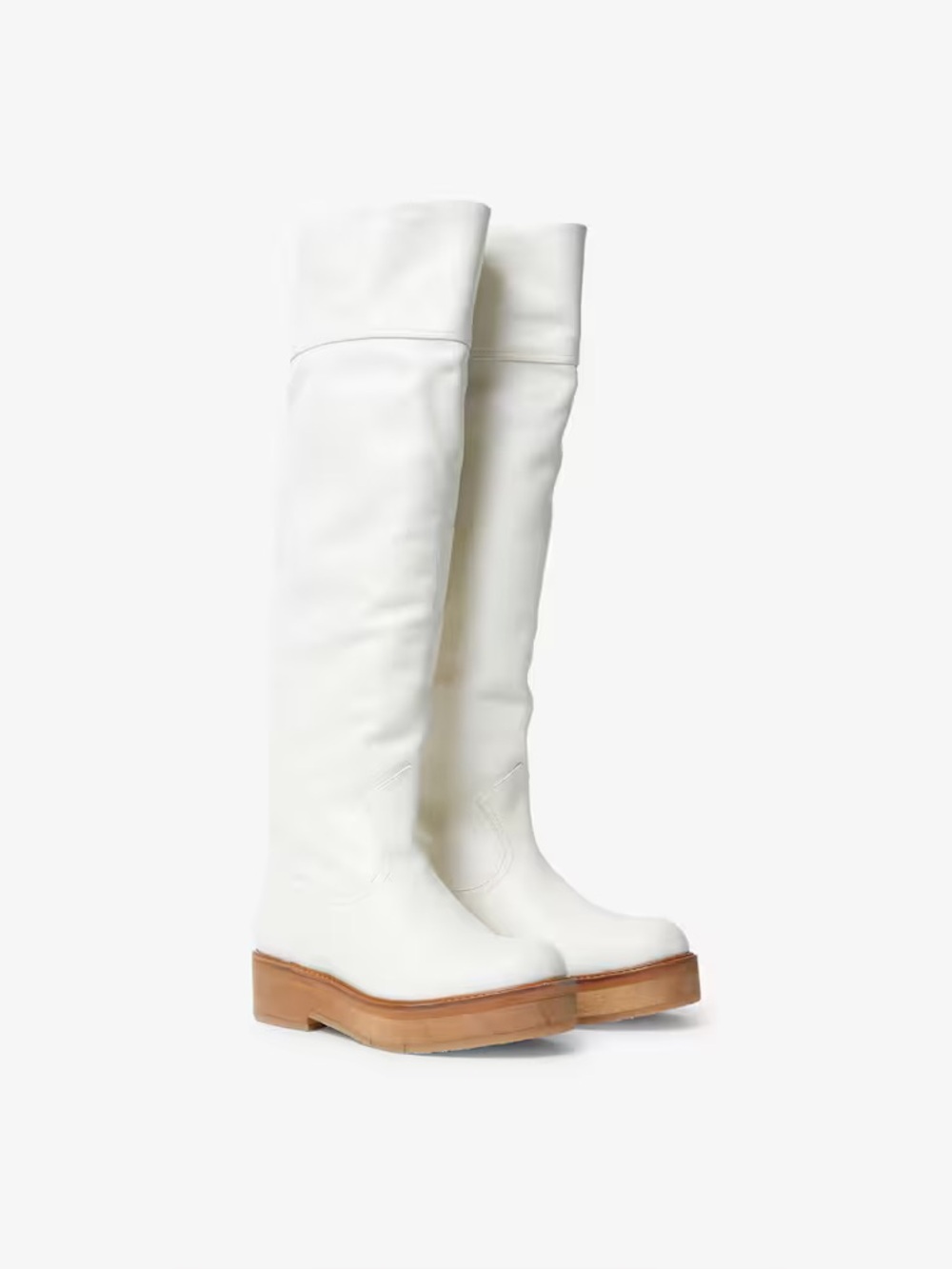 Paloma Barcelo Leather High Shaft Boots